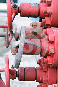 Bent valve handle photo