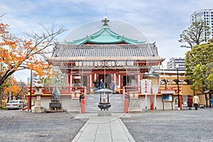 Benten Hall Temple at Ueno Park