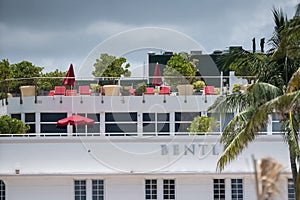 Bentley Hotel Miami Beach with rooftop pool