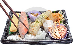 Bento , a single-portion takeout