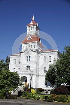 Benton County Courthouse in Corvallis, Oregon