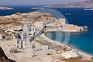 Bentonite and perlite processing plant