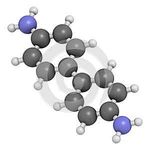 Benzidine 4,4â€™-diaminobiphenyl chemical. Highly carcinogenic. Used in production of dyes.