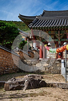 Beomeosa Buddhist temple in Busan, South Korea