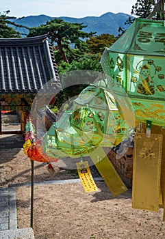 Beomeosa Buddhist temple in Busan, South Korea