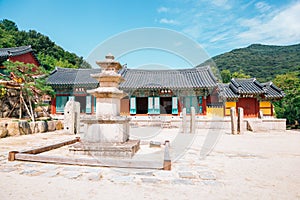 Beomeosa temple, Korean traditional architecture in Busan, Korea