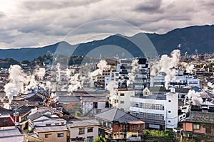 Beppu, Japan cityscape