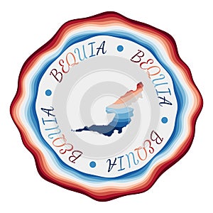Bequia badge.