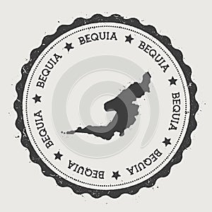 Bequia sticker.