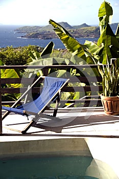 Bequia villa pool view grenadine island