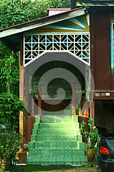 Beranda - Main Entrance thru Balcony of Malay House