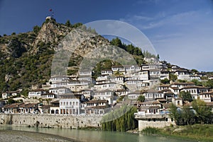 Berat albania architecture photo