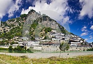 Berat town in Albania