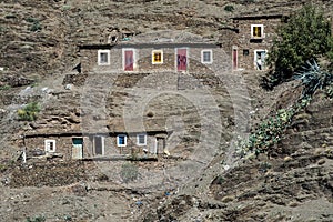 Berber cliff dwellings