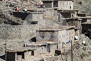 Berber cliff dwellings