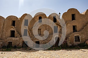 Berber Fortified granary Ksar of Medenine in Tunisia