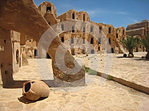 Berber fortified granary. Ksar Ouled Soltane. Tunisia