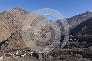 Berber village in Atlas. Morocco