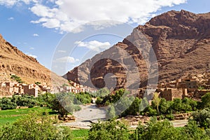 Berber village in south Morocco