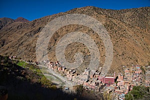 Sti Fadma also knowns as Setti Fatma, Ourika valley, Morocco photo