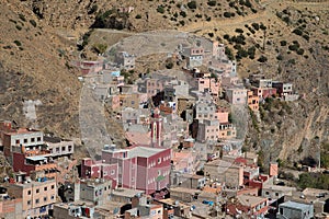 Sti Fadma also knowns as Setti Fatma, Ourika valley, Morocco photo