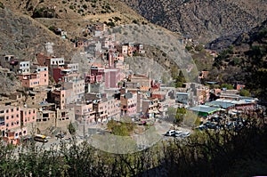 Sti Fadma also knowns as Setti Fatma, Ourika valley, Morocco photo