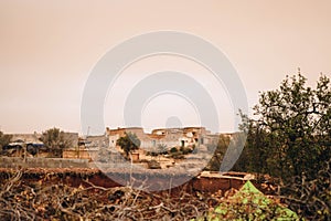 Berber village in Taroudante Morocco.