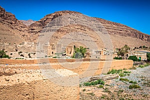 Berber villages in the desert morocco