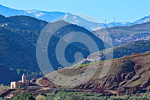 Berber villages in the High Atlas