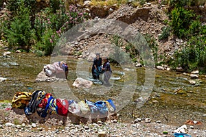 Berber Women Washing Clothes