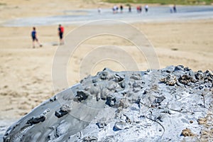 Berca Mud Volcanoes In Romania