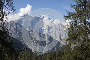 Berchtesgaden Alps with Watzmann