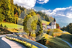 Berchtesgaden, Germany. Watzmann Mountain, Bavarian landscape