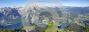 Berchtesgaden, lake koenigssee, view of the mountain jenner