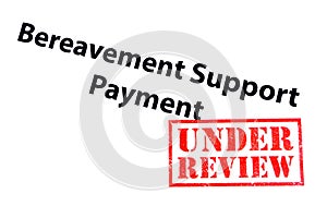 Bereavement Support Payment UNDER REVIEW photo