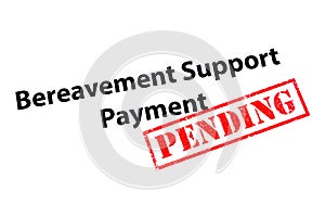 Bereavement Support Payment PENDING