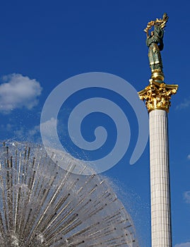 Berehynia Looks over the Maidan