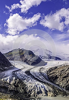 The Berendon Glacier in the Coast Mountains of British Columbia