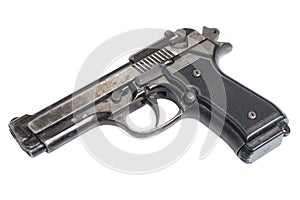 Beretta hand gun photo