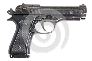 Beretta hand gun photo