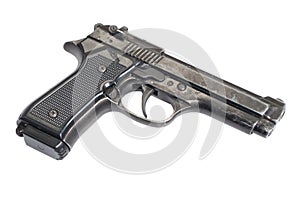 Beretta hand gun photo