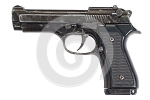 Beretta hand gun photo