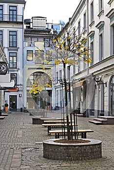 Berga bazars in Riga. Latvia
