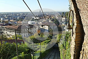 Bergamo - Funicular to the old town