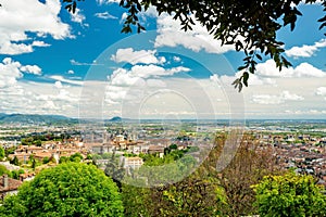 Bergamo, Italy. City view