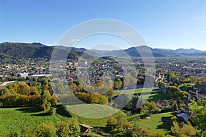 Bergamo - panorama from Remember Park