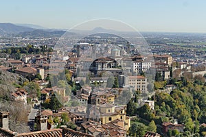 Bergamo - panorama from St. Vigilio peak