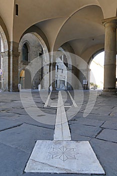 Bergamo - solar sundial