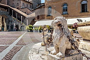 Bergamo in summer, Italy