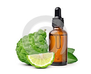 Bergamot essential oil with bergamot fruit